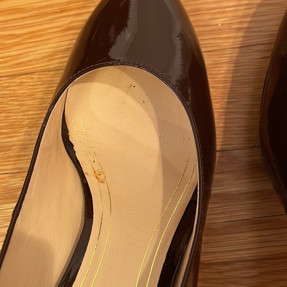 Cole Haan Chelsea low pump, Nike air, Chestnut Patent - Picture 6 of 7